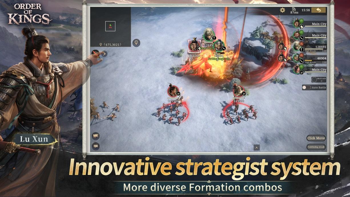 Order of Kings Innovative strategist system